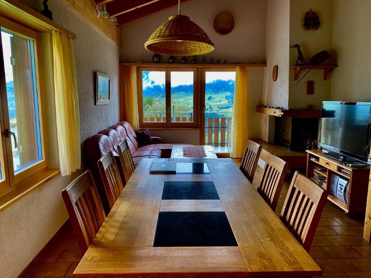 Ferienwohnung Casauma Gartmann Vattiz Exterior foto